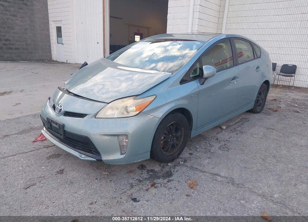 2012 TOYOTA PRIUS TWO VIN: JTDKN3DU6C1547636