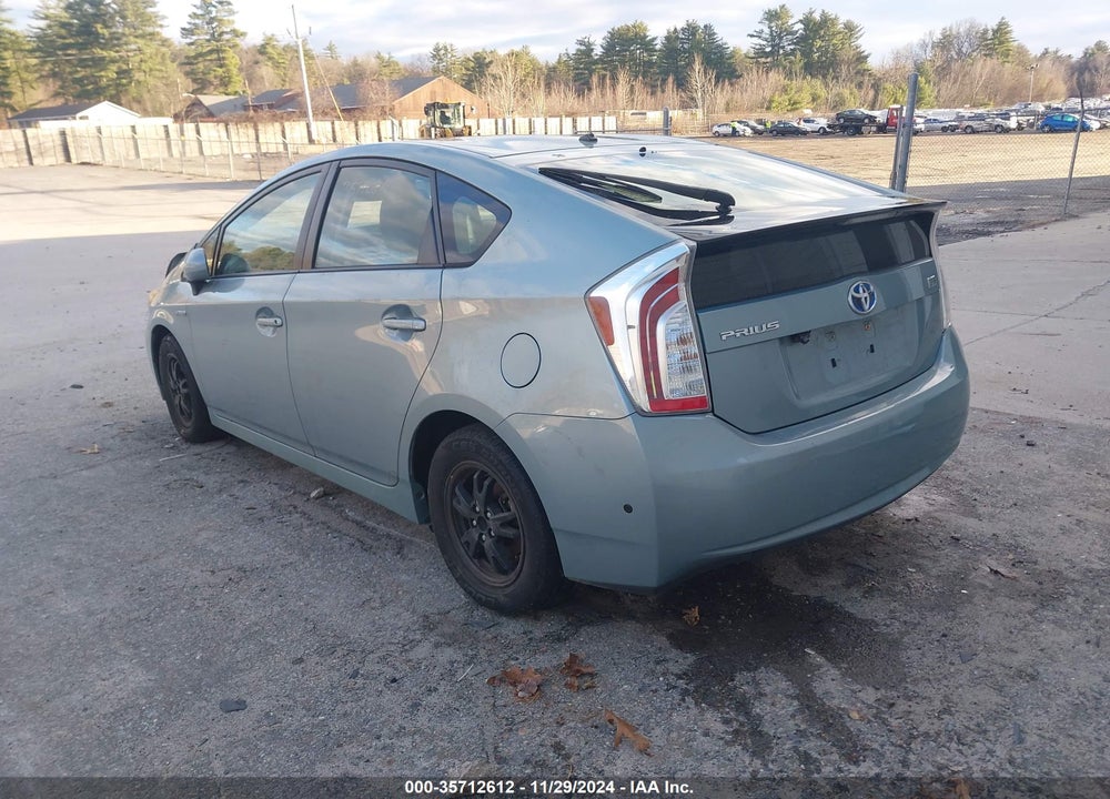 2012 TOYOTA PRIUS TWO VIN: JTDKN3DU6C1547636