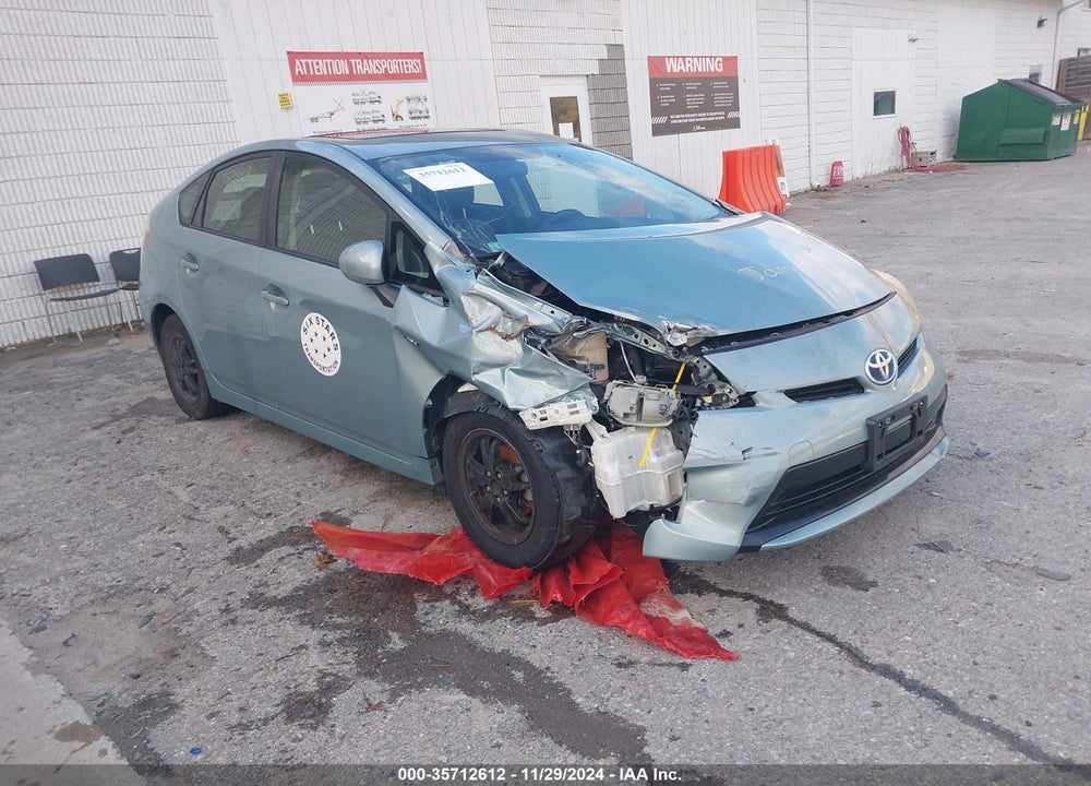 2012 TOYOTA PRIUS TWO VIN: JTDKN3DU6C1547636