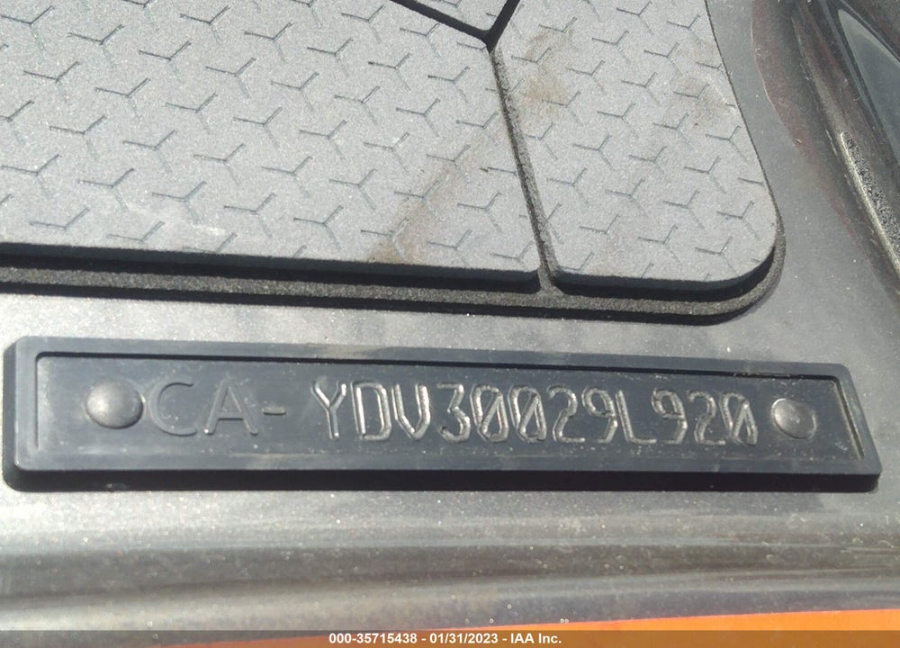 2020 SEA DOO RXT-300 VIN: YDV30029L920
