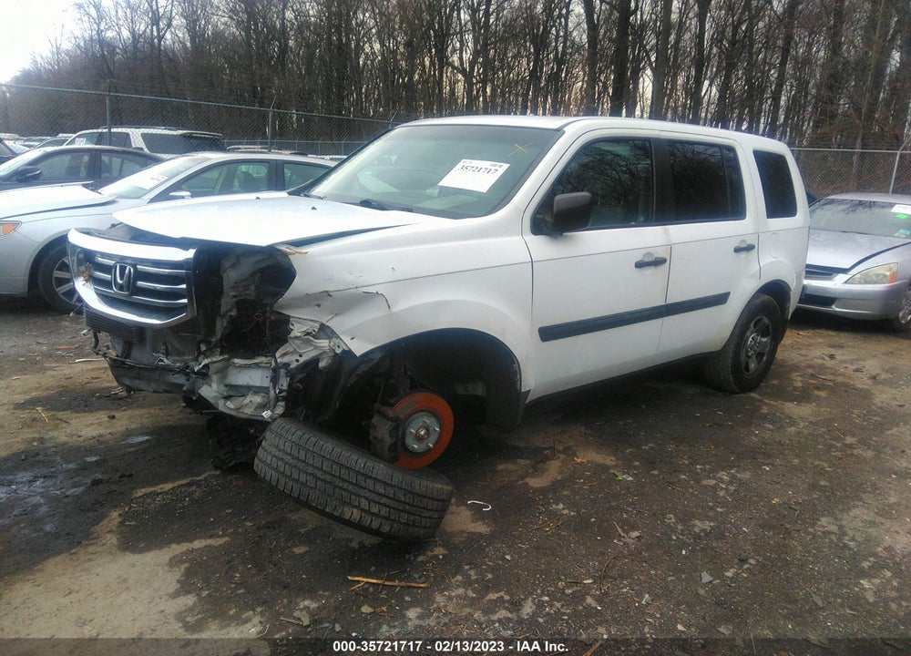 2012 HONDA PILOT VIN: 5FNYF4H2XCB007073