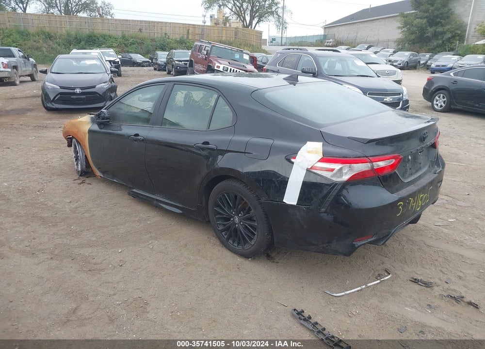 2020 TOYOTA CAMRY SE NIGHTSHADE EDITION VIN: 4T1G11AK7LU303741