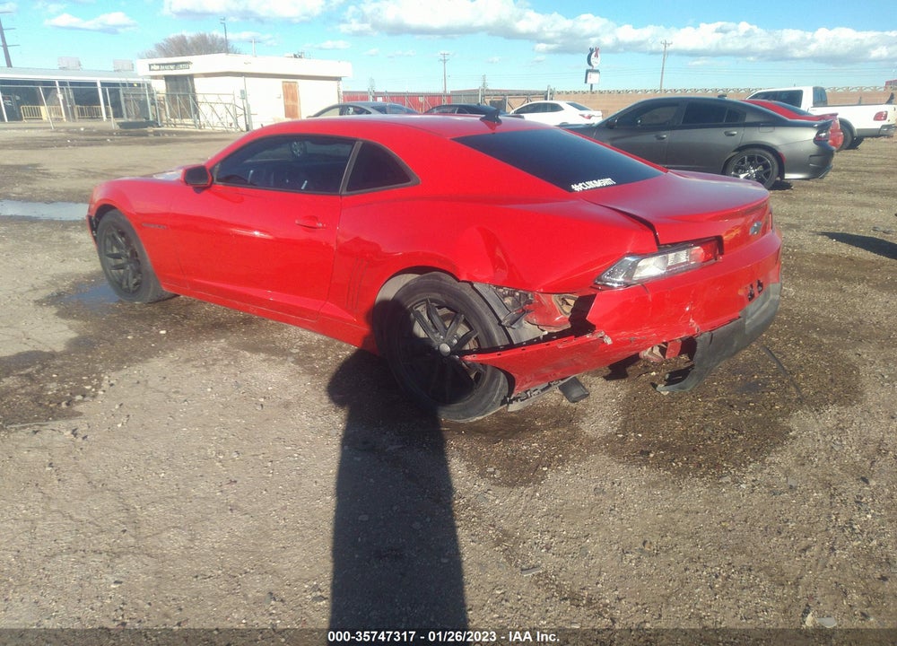 2015 CHEVROLET CAMARO 2LS VIN: 2G1FB1E39F9251314