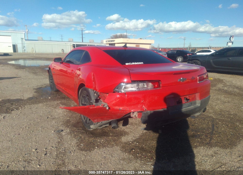 2015 CHEVROLET CAMARO 2LS VIN: 2G1FB1E39F9251314