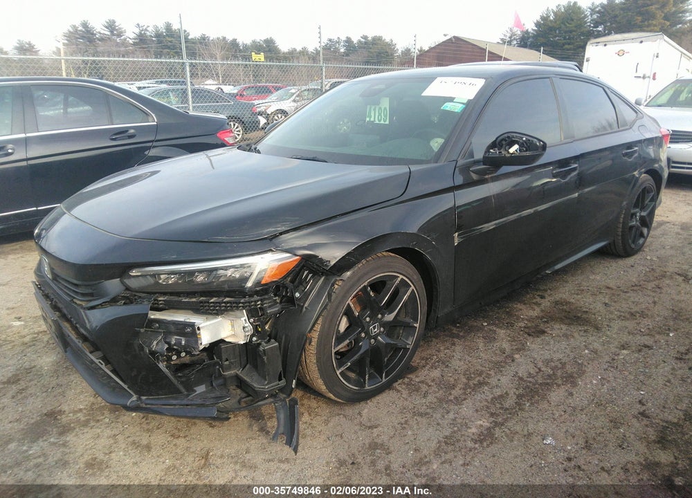 2022 HONDA CIVIC SPORT VIN: 2HGFE2F5XNH549686
