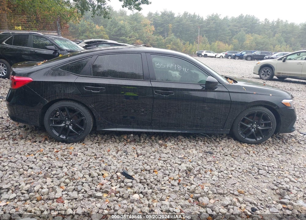 2022 HONDA CIVIC SPORT VIN: 2HGFE2F5XNH549686