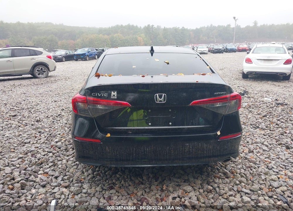 2022 HONDA CIVIC SPORT VIN: 2HGFE2F5XNH549686
