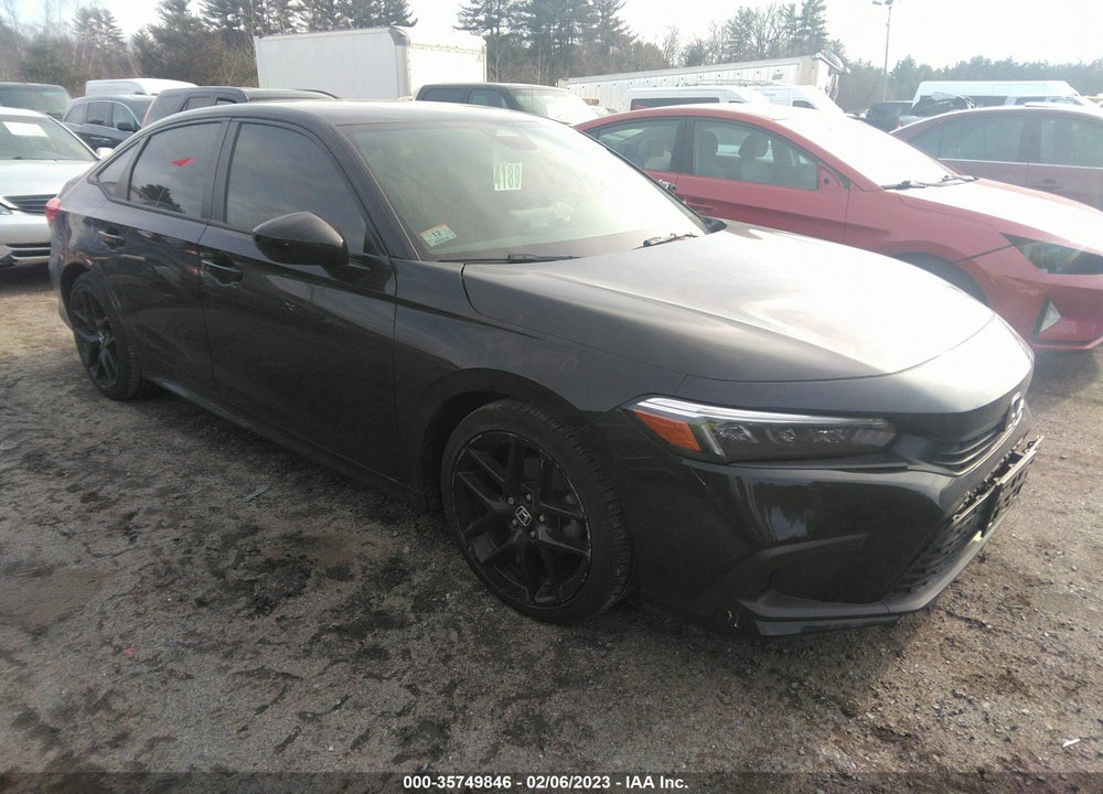 2022 HONDA CIVIC SPORT VIN: 2HGFE2F5XNH549686
