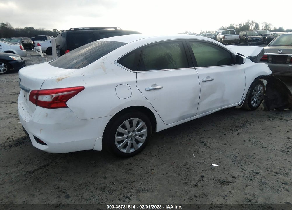 2019 NISSAN SENTRA S VIN: 3N1AB7AP8KY313408
