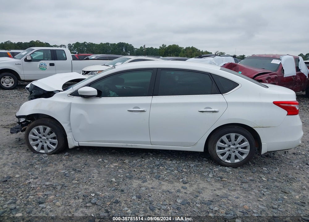 2019 NISSAN SENTRA S VIN: 3N1AB7AP8KY313408