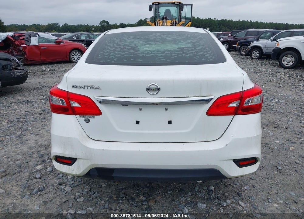 2019 NISSAN SENTRA S VIN: 3N1AB7AP8KY313408