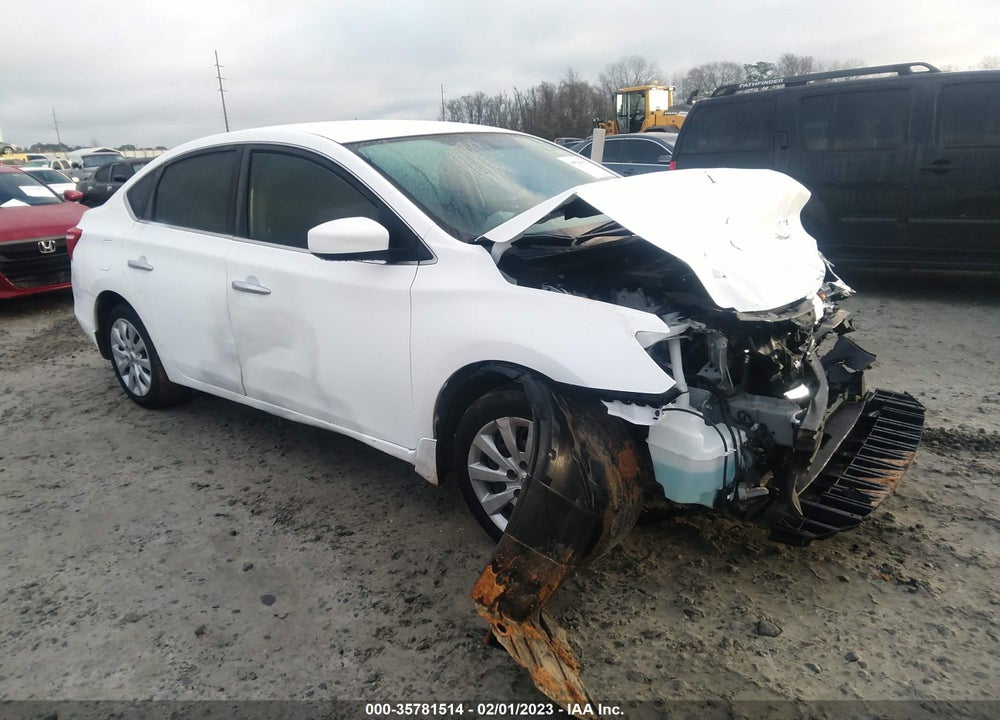 2019 NISSAN SENTRA S VIN: 3N1AB7AP8KY313408