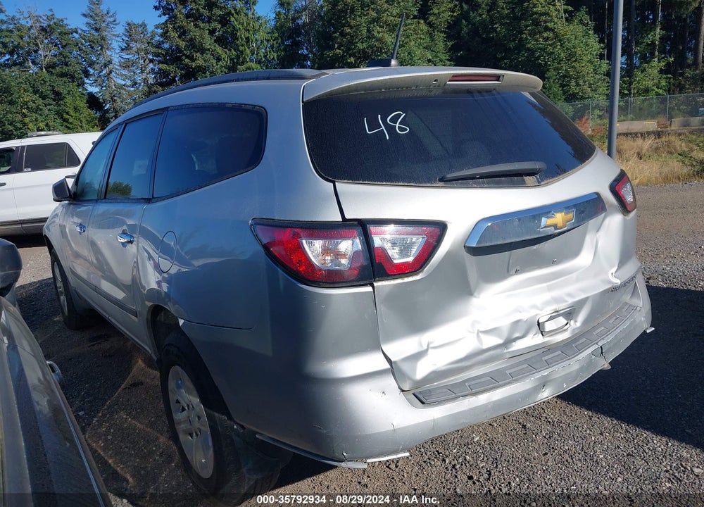 2016 CHEVROLET TRAVERSE LS VIN: 1GNKRFEDXGJ223574