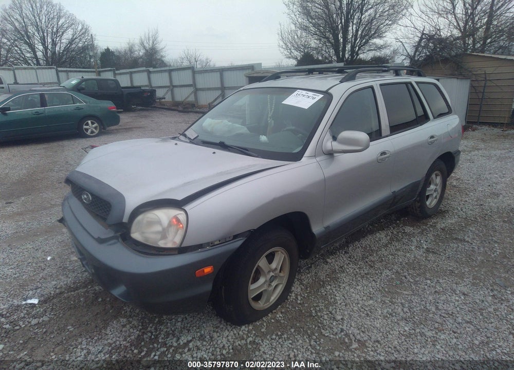 2004 HYUNDAI SANTA FE GLS VIN: KM8SC13D84U733895