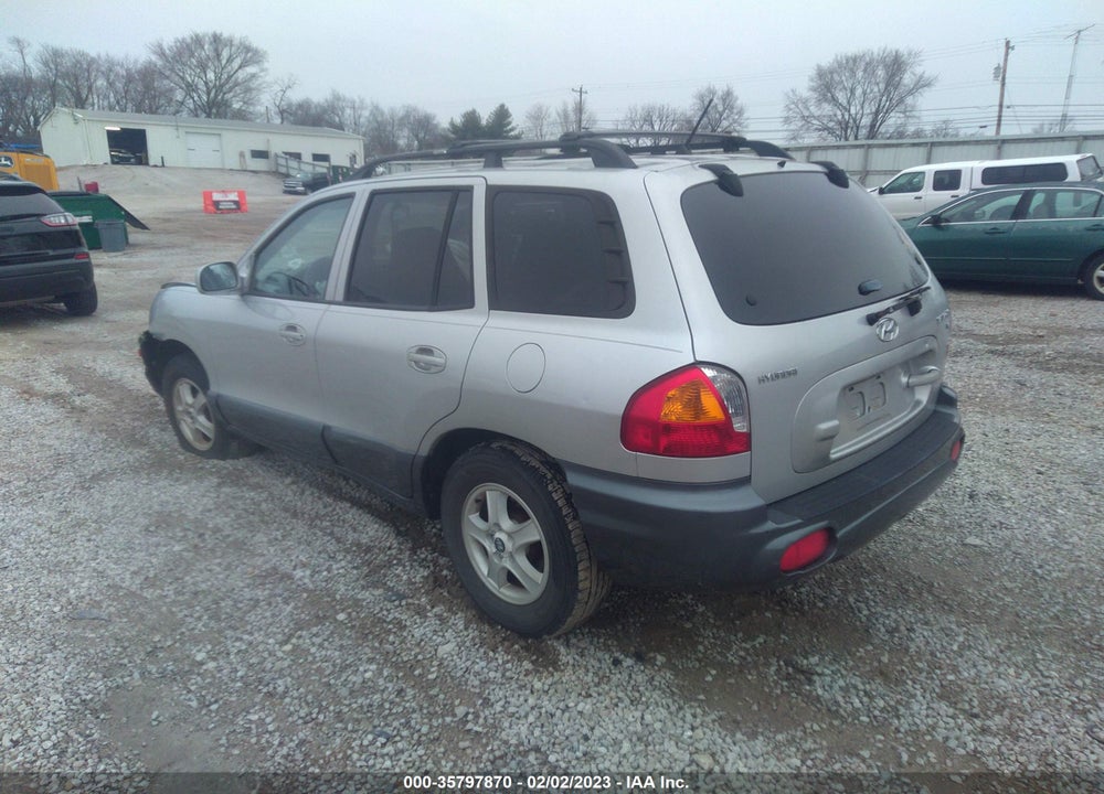 2004 HYUNDAI SANTA FE GLS VIN: KM8SC13D84U733895