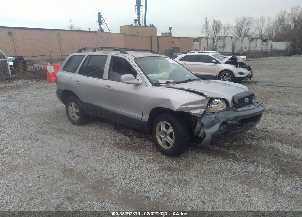 2004 HYUNDAI SANTA FE GLS VIN: KM8SC13D84U733895