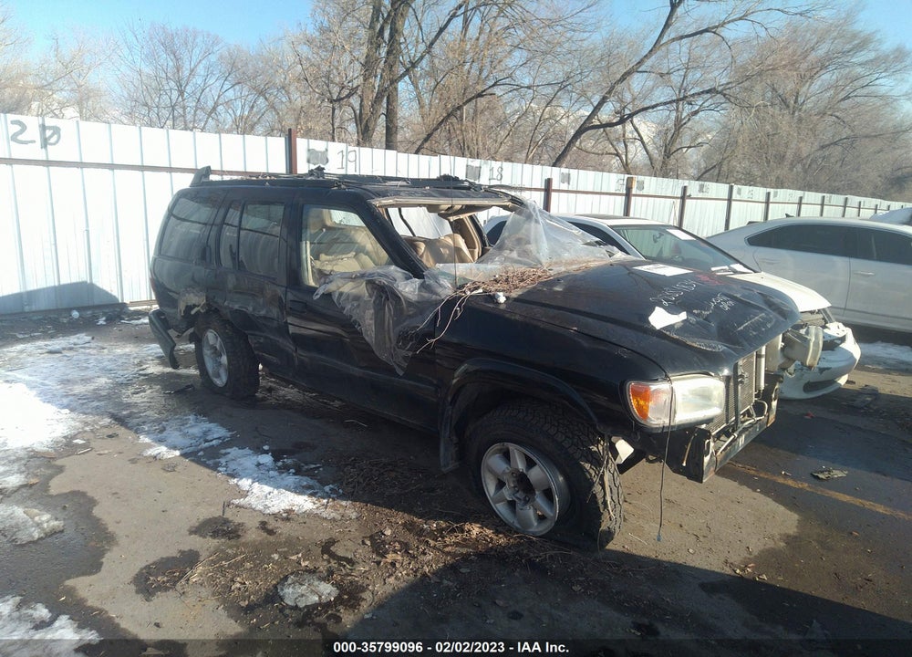 2002 NISSAN PATHFINDER SE VIN: JN8DR09Y32W733390
