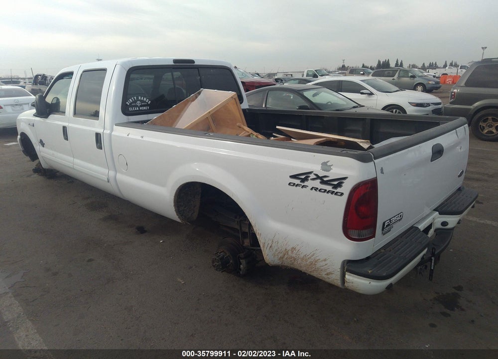 2002 FORD SUPER DUTY F-350 SRW XLT/LARIAT/XL VIN: 1FTSW31F42EA29986