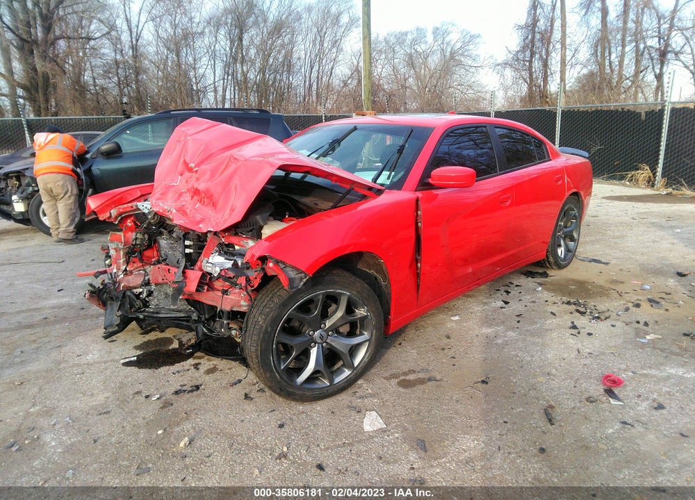2017 DODGE CHARGER SXT RWD VIN: 2C3CDXHG7HH592911
