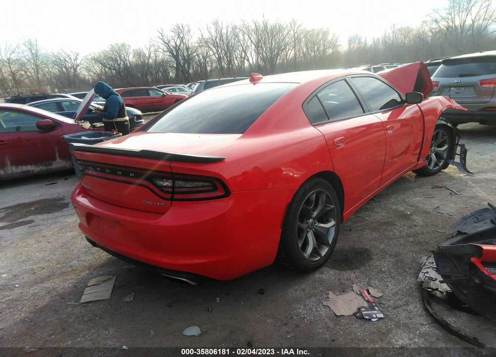 2017 DODGE CHARGER SXT RWD VIN: 2C3CDXHG7HH592911