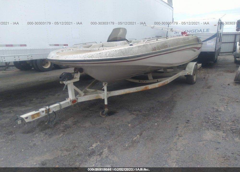 2002 TAHOE DECK BOAT VIN: BUJI7869A202