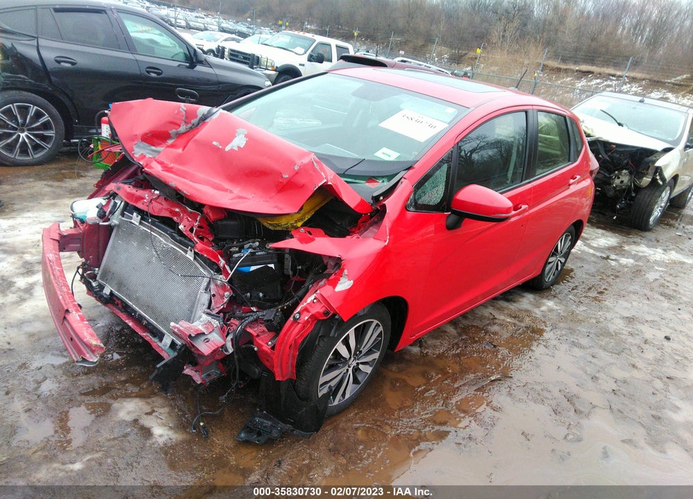 2017 HONDA FIT EX-L VIN: JHMGK5H94HS010103