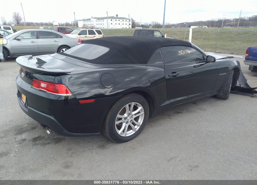 2014 CHEVROLET CAMARO 1LT VIN: 2G1FB3D36E9169553