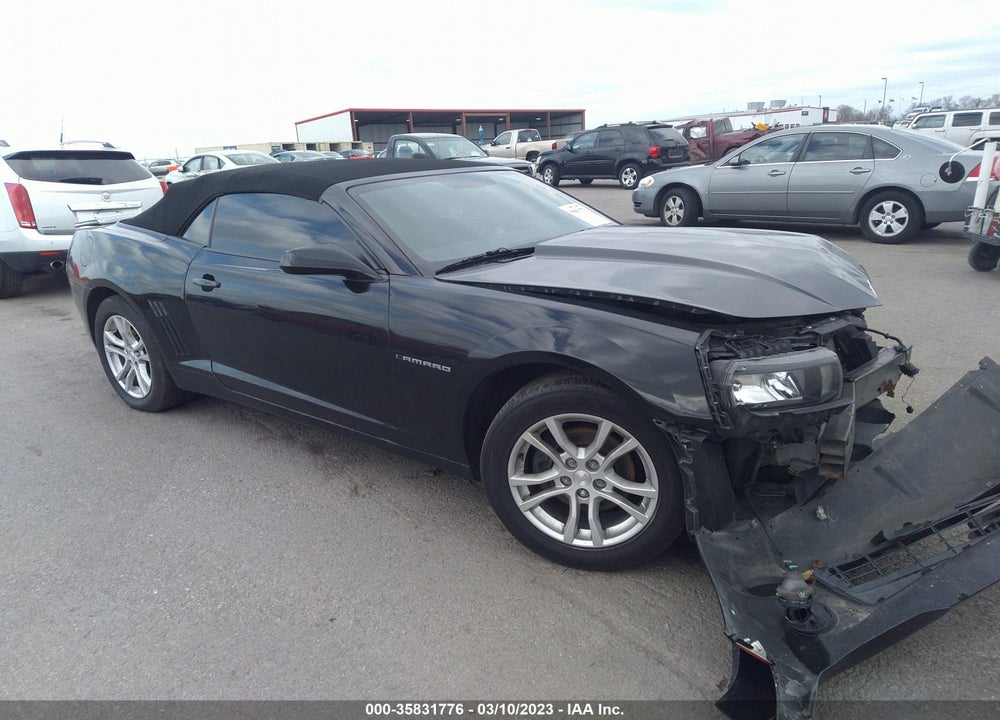 2014 CHEVROLET CAMARO 1LT VIN: 2G1FB3D36E9169553