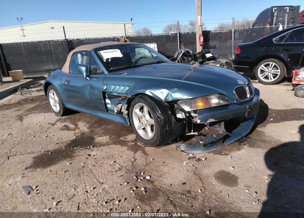 1998 BMW Z3 2.8 VIN: 4USCJ3338WLG20522