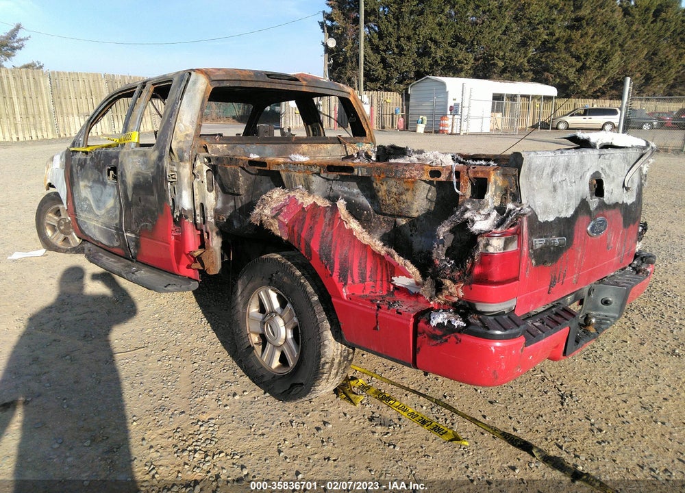2005 FORD F-150 VIN: 1FTRX04W85KC16059