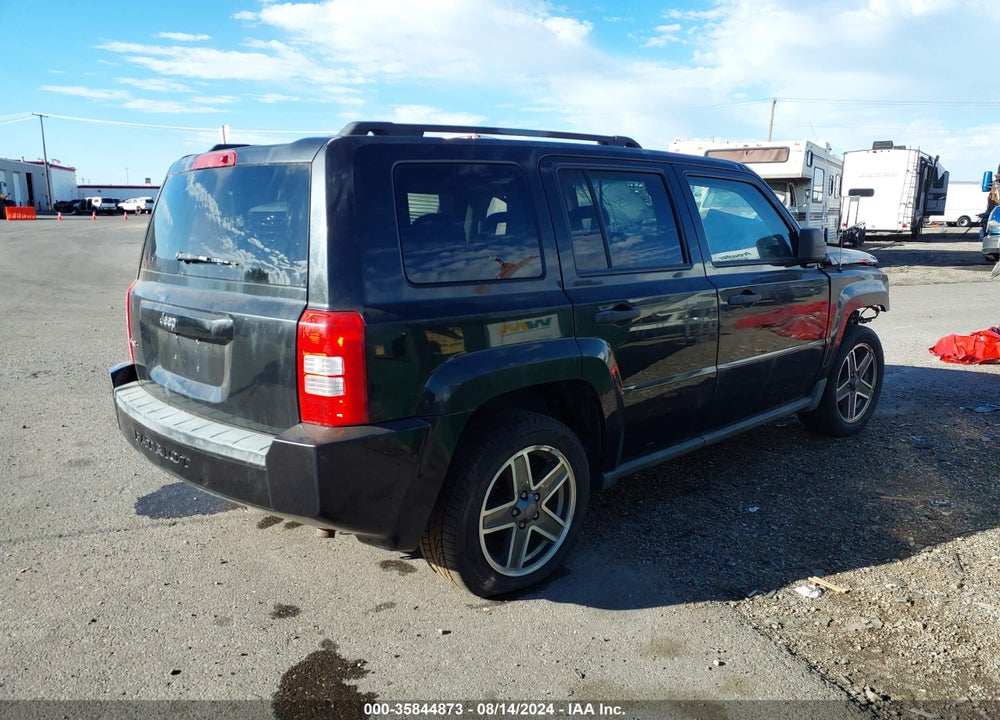 2008 JEEP PATRIOT SPORT VIN: 1J8FF28W88D758887