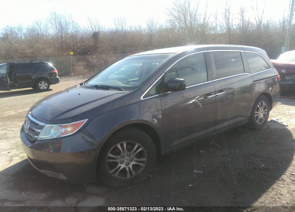 2013 HONDA ODYSSEY EX-L VIN: 5FNRL5H68DB091661