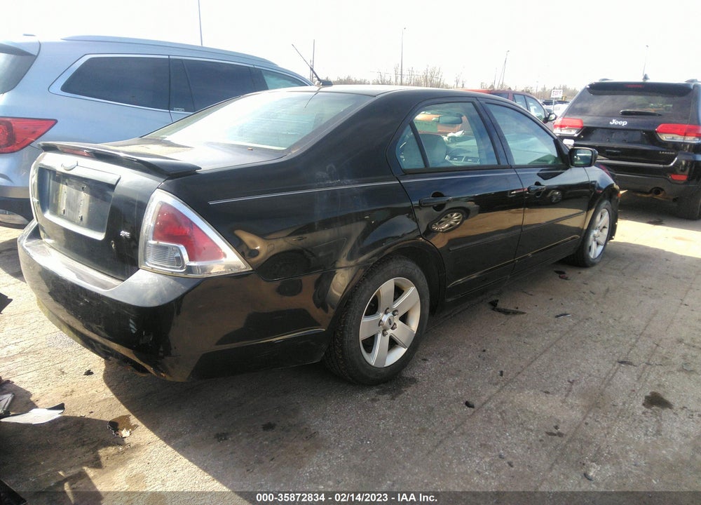 2008 FORD FUSION SE VIN: 3FAHP07Z08R129859