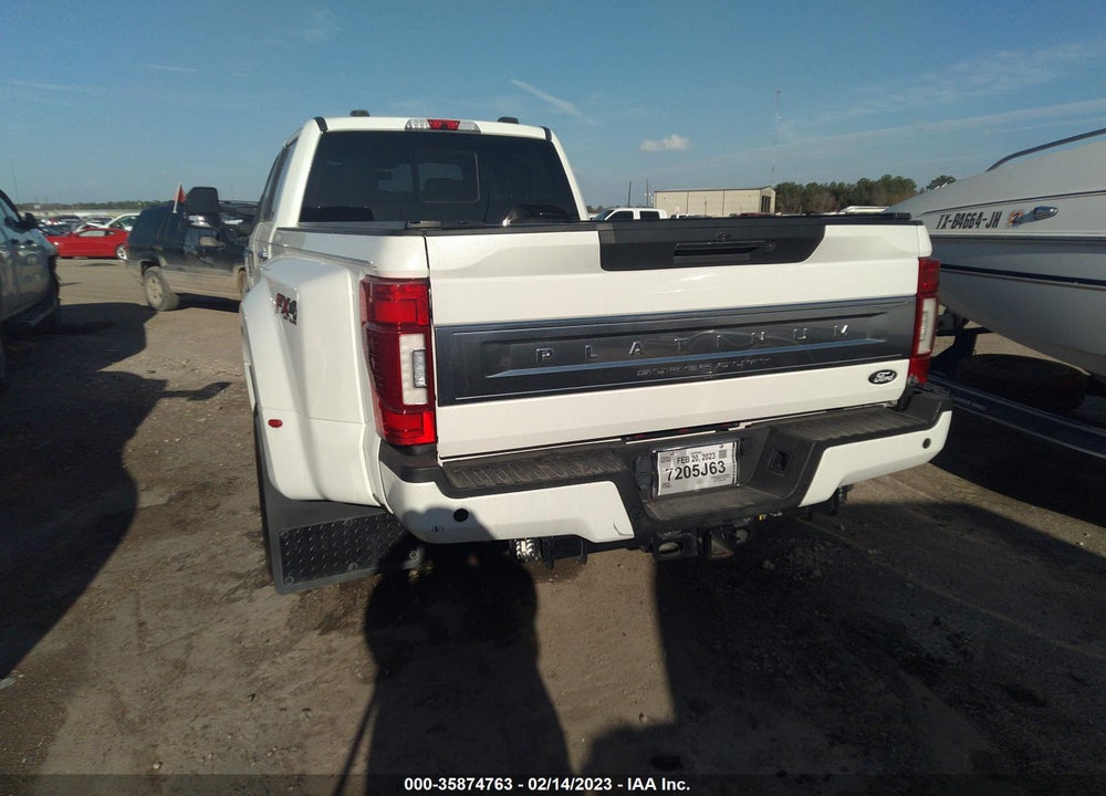 2021 FORD F-350 PLATINUM VIN: 1FT8W3DT5MEC48101