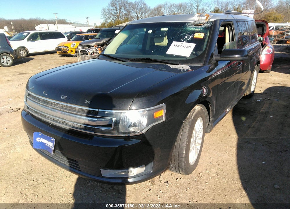2014 FORD FLEX SEL VIN: 2FMHK6C83EBD27463