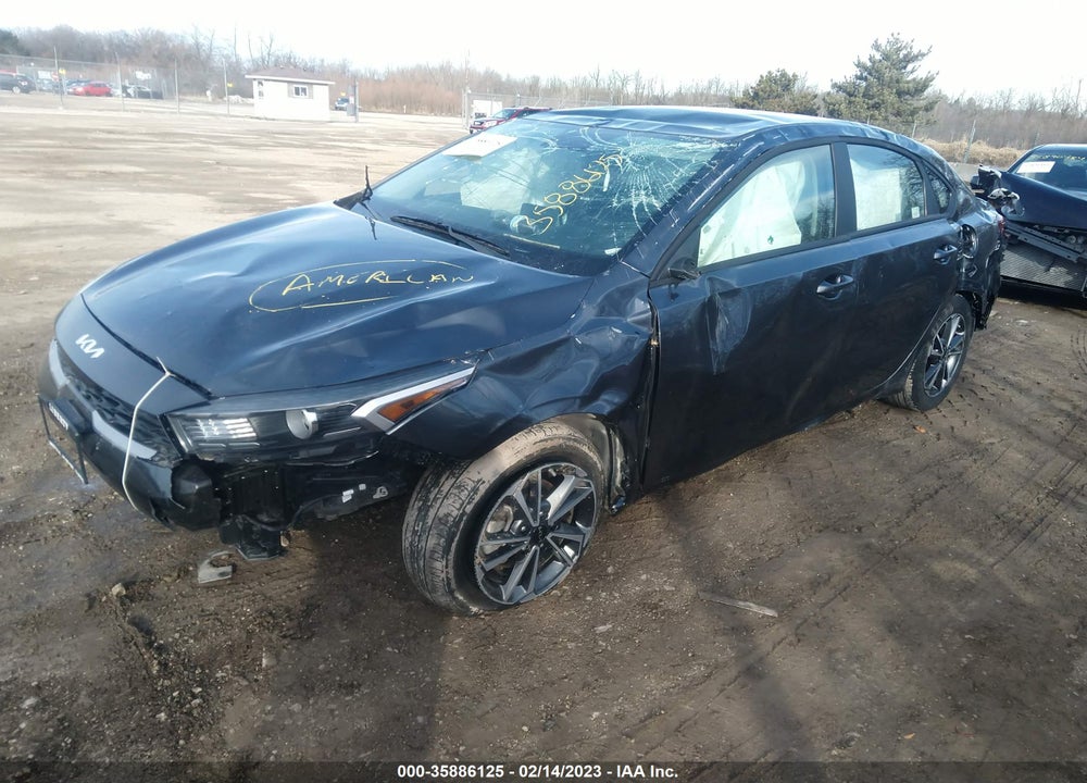 2022 KIA FORTE VIN: 3KPF24AD5NE455423