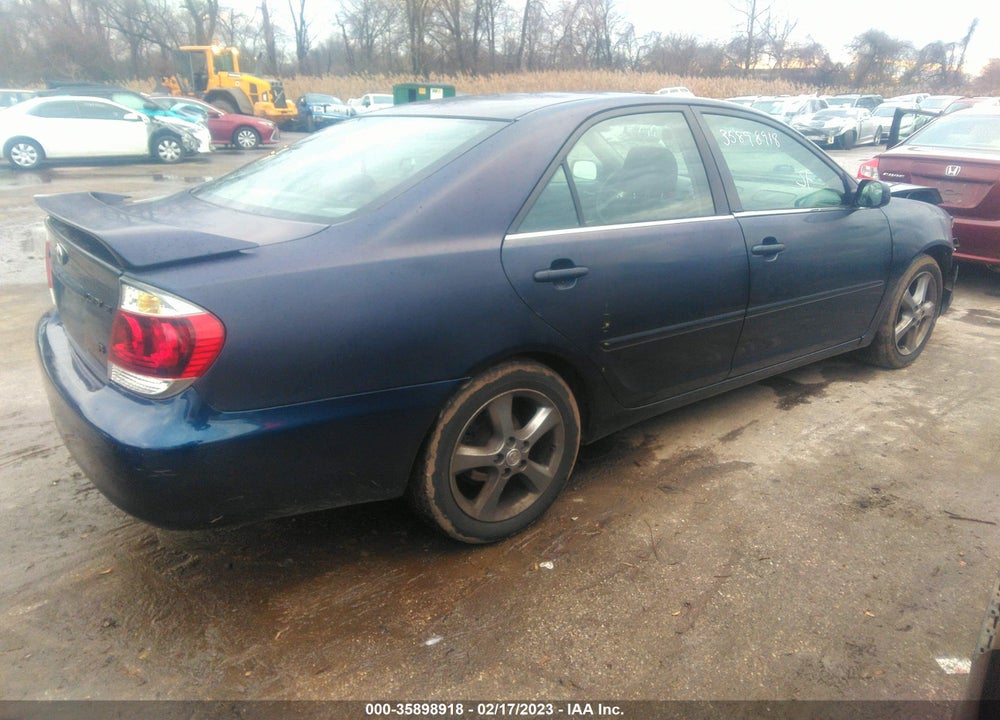 2005 TOYOTA CAMRY SE V6 VIN: 4T1BA32KX5U509742