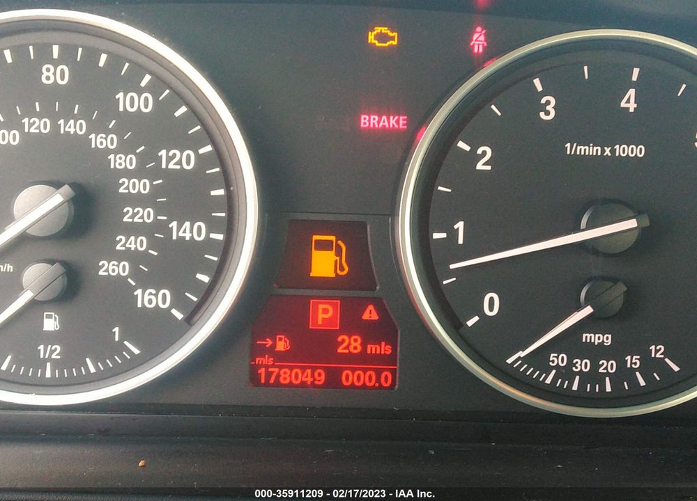 2009 BMW 5 SERIES VIN: WBANU53529C121796