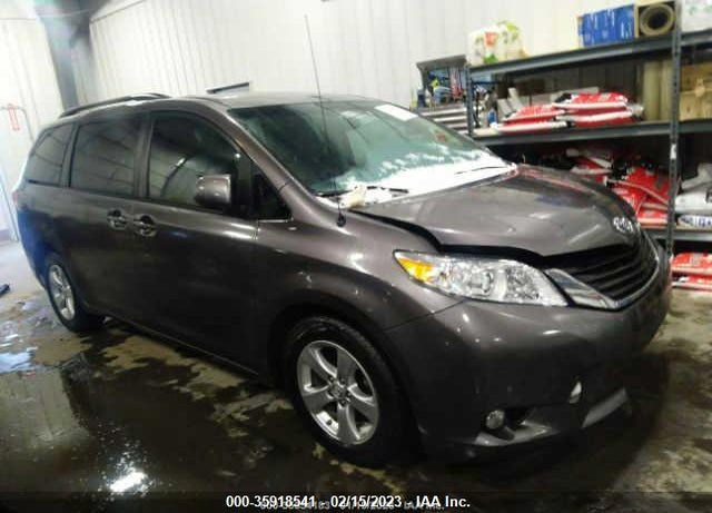 2012 TOYOTA SIENNA LE V6 8 PASSENGER VIN: 5TDKK3DC9CS199706