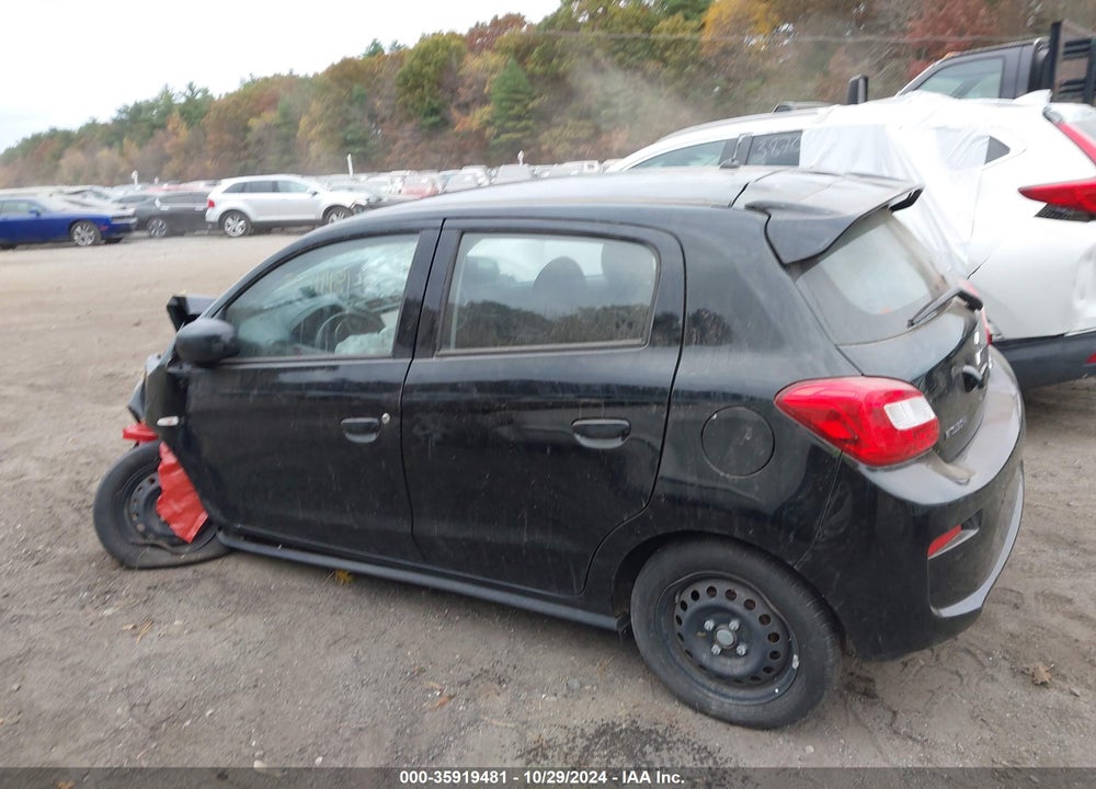 2019 MITSUBISHI MIRAGE ES VIN: ML32A3HJXKH009557