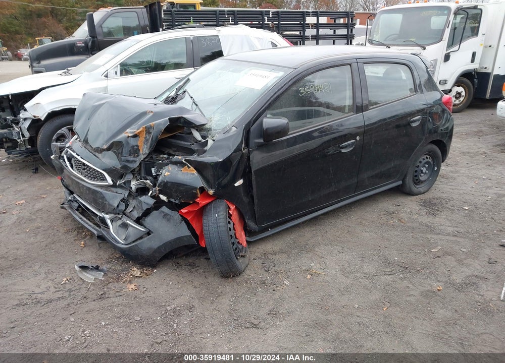 2019 MITSUBISHI MIRAGE ES VIN: ML32A3HJXKH009557