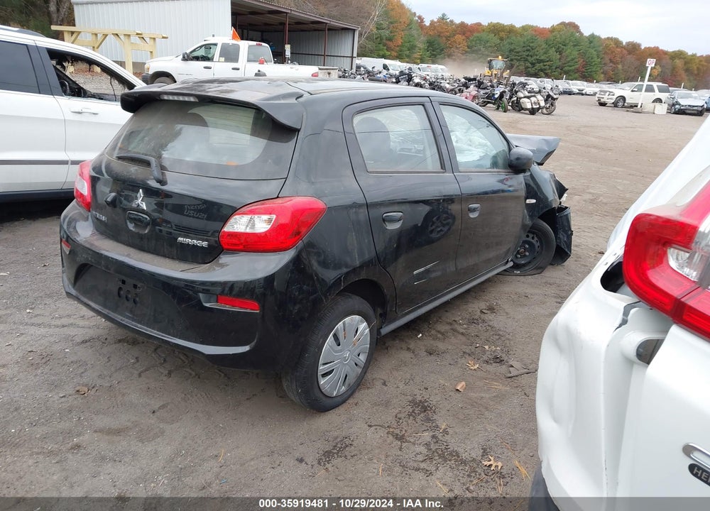 2019 MITSUBISHI MIRAGE ES VIN: ML32A3HJXKH009557