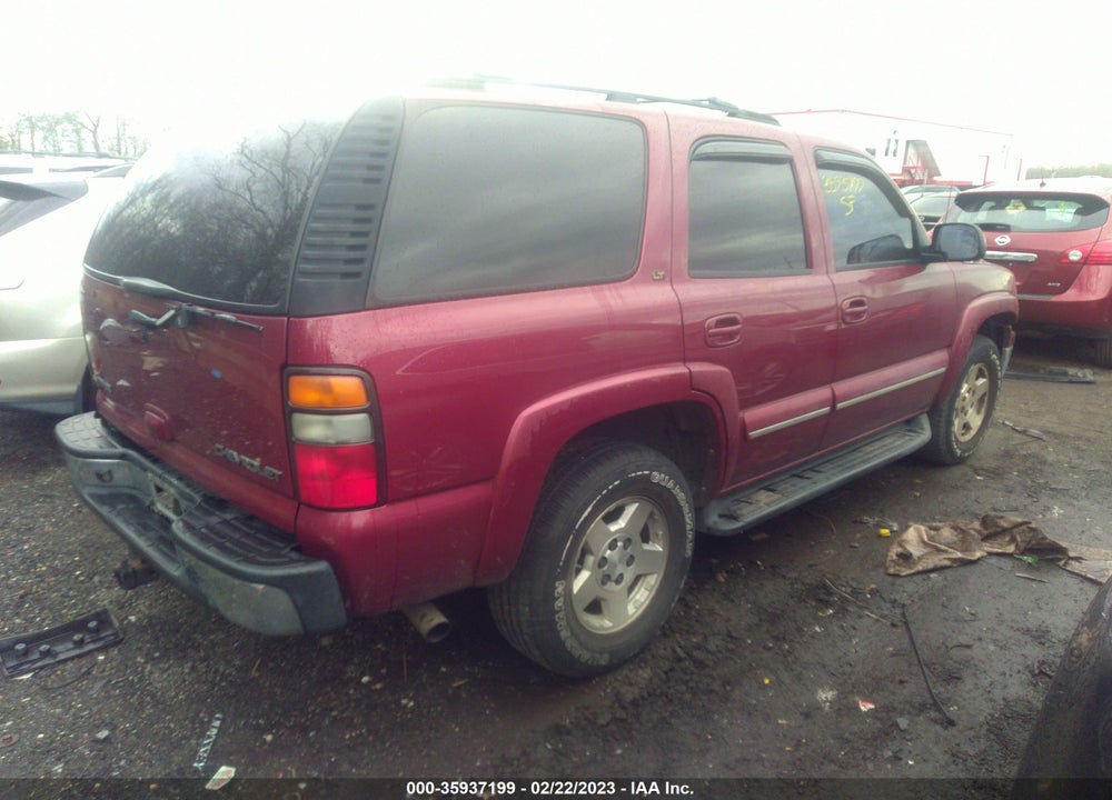 2004 CHEVROLET TAHOE LT VIN: 1GNEK13Z14J160573