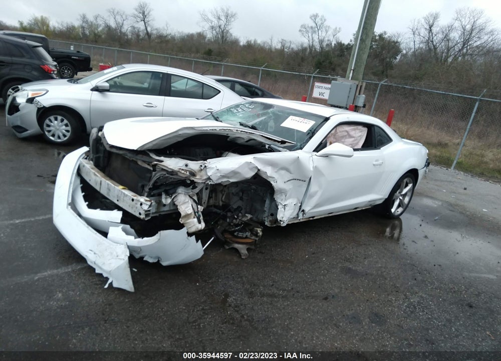 2013 CHEVROLET CAMARO 2LS VIN: 2G1FA1E31D9237164