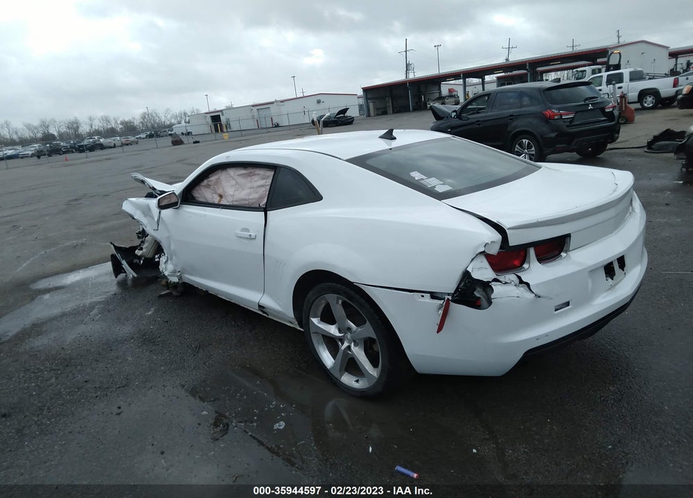 2013 CHEVROLET CAMARO 2LS VIN: 2G1FA1E31D9237164