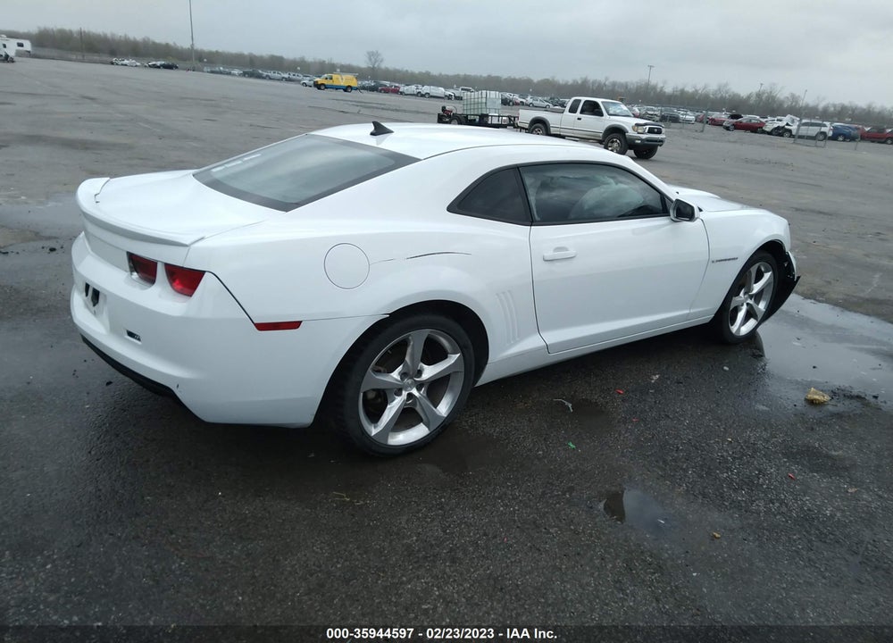 2013 CHEVROLET CAMARO 2LS VIN: 2G1FA1E31D9237164