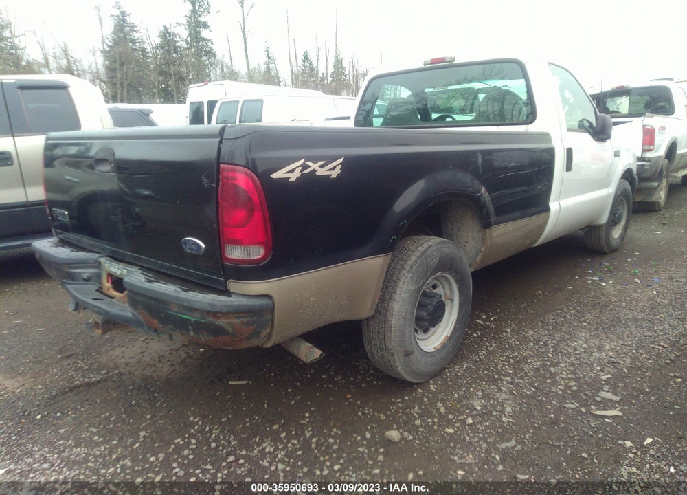 2003 FORD F-250 XL/XLT VIN: 1FTNF20L63EA73147