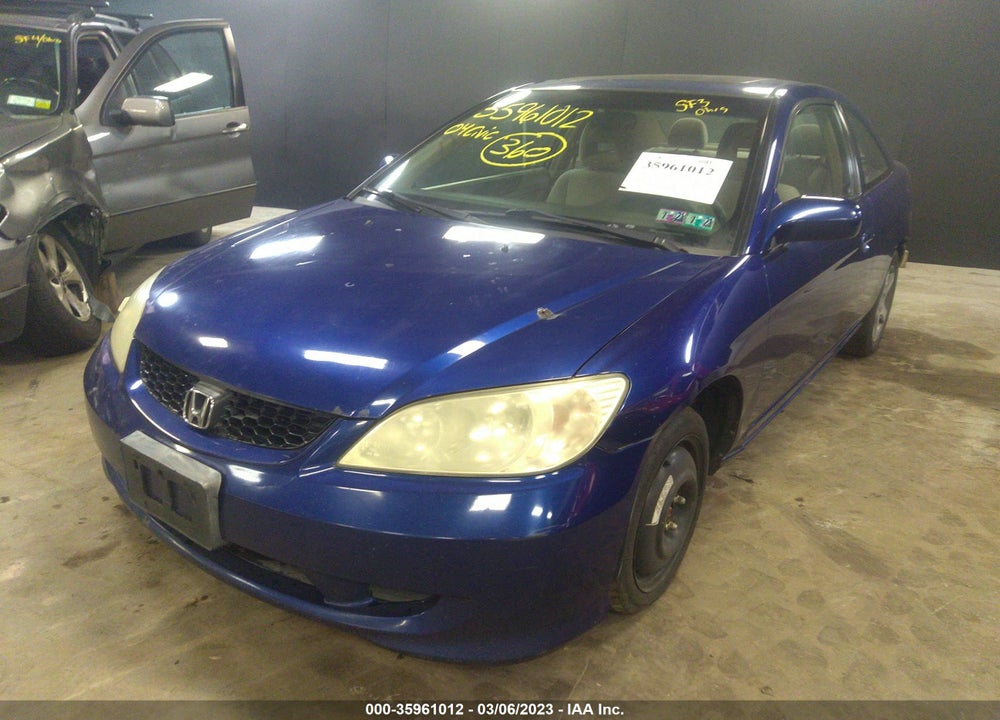 2004 HONDA CIVIC EX VIN: 1HGEM229X4L001521