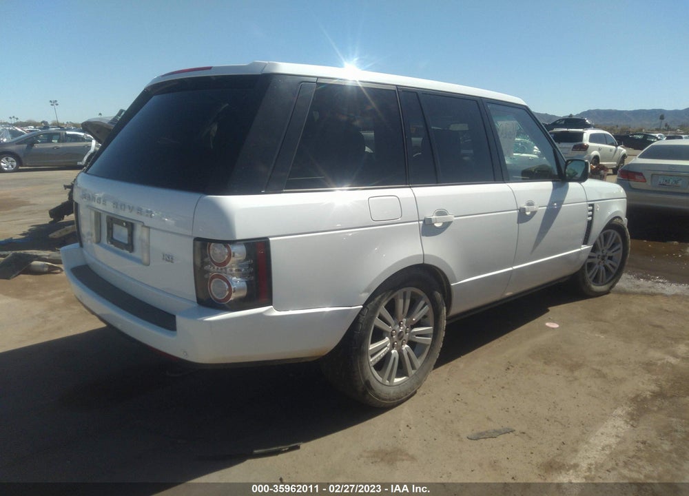 2012 LAND ROVER RANGE ROVER HSE VIN: SALMF1D42CA373793
