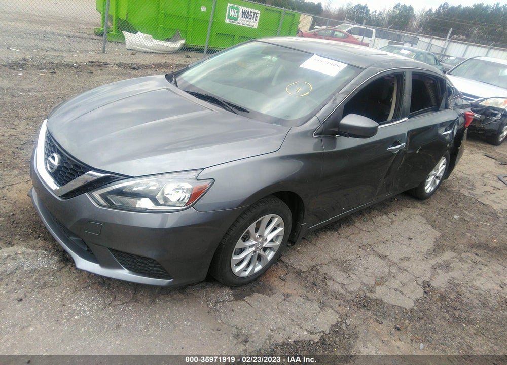 2018 NISSAN SENTRA SV VIN: 3N1AB7AP0JY340309